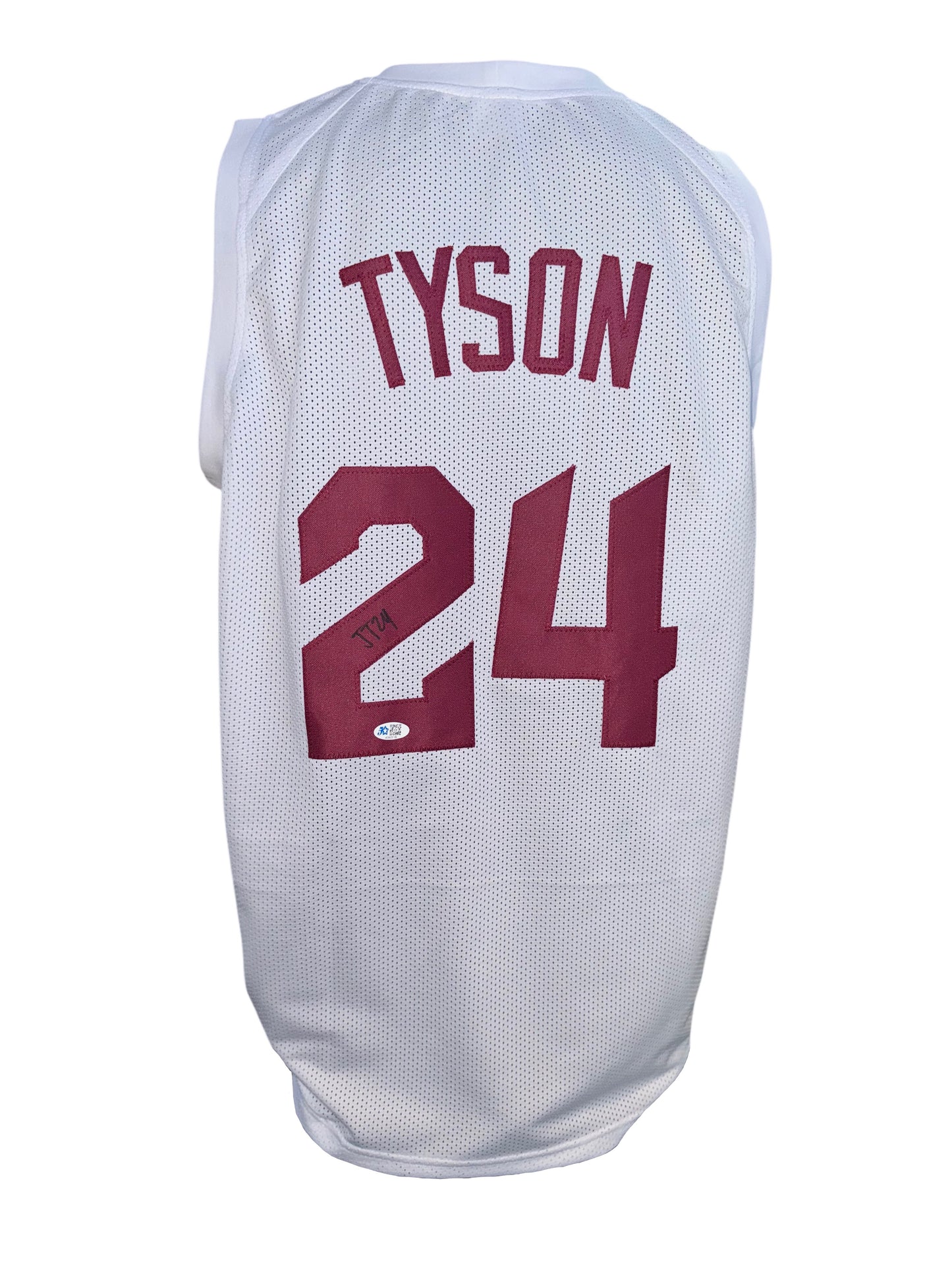 Cleveland Cavaliers Jaylon Tyson Hand Signed Autographed Custom White Jersey COA
