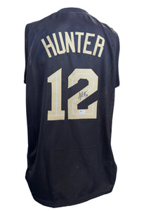 Cleveland Cavaliers De'Andre Hunter Hand Signed Autographed Custom Black Jersey with COA