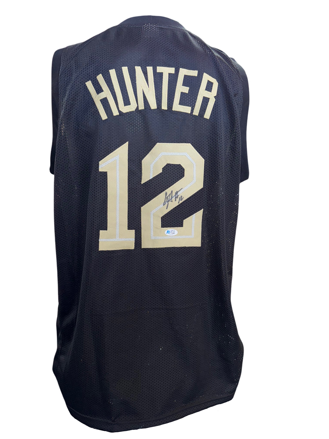 Cleveland Cavaliers De'Andre Hunter Hand Signed Autographed Custom Black Jersey with COA
