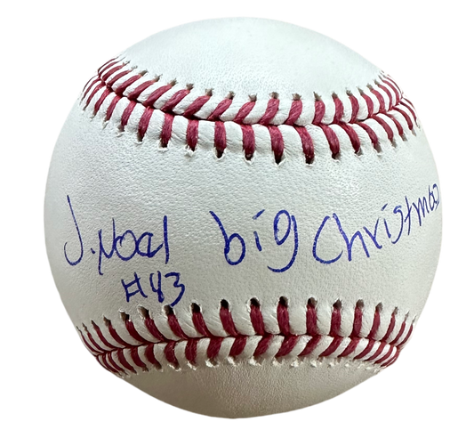 Cleveland Guardians Jhonkensy Noel Hand Signed Autographed with Inscription "Big Christmas" ROMLB With COA