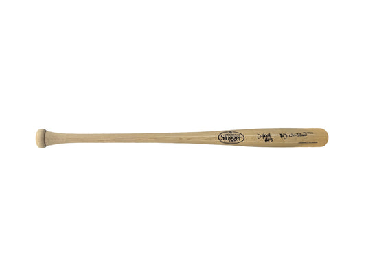 Cleveland Guardians Jhonkensy Noel Hand Signed Autographed with "Big Christmas" Inscription Louisville Slugger Wooden Bat with Five Star COA
