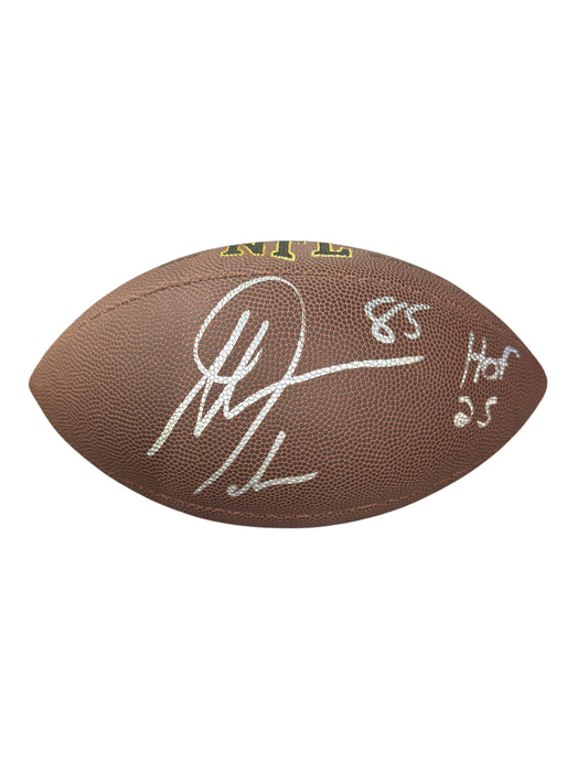 Los Angeles Chargers Antonio Gates Hand Signed Autographed Football Beckett COA