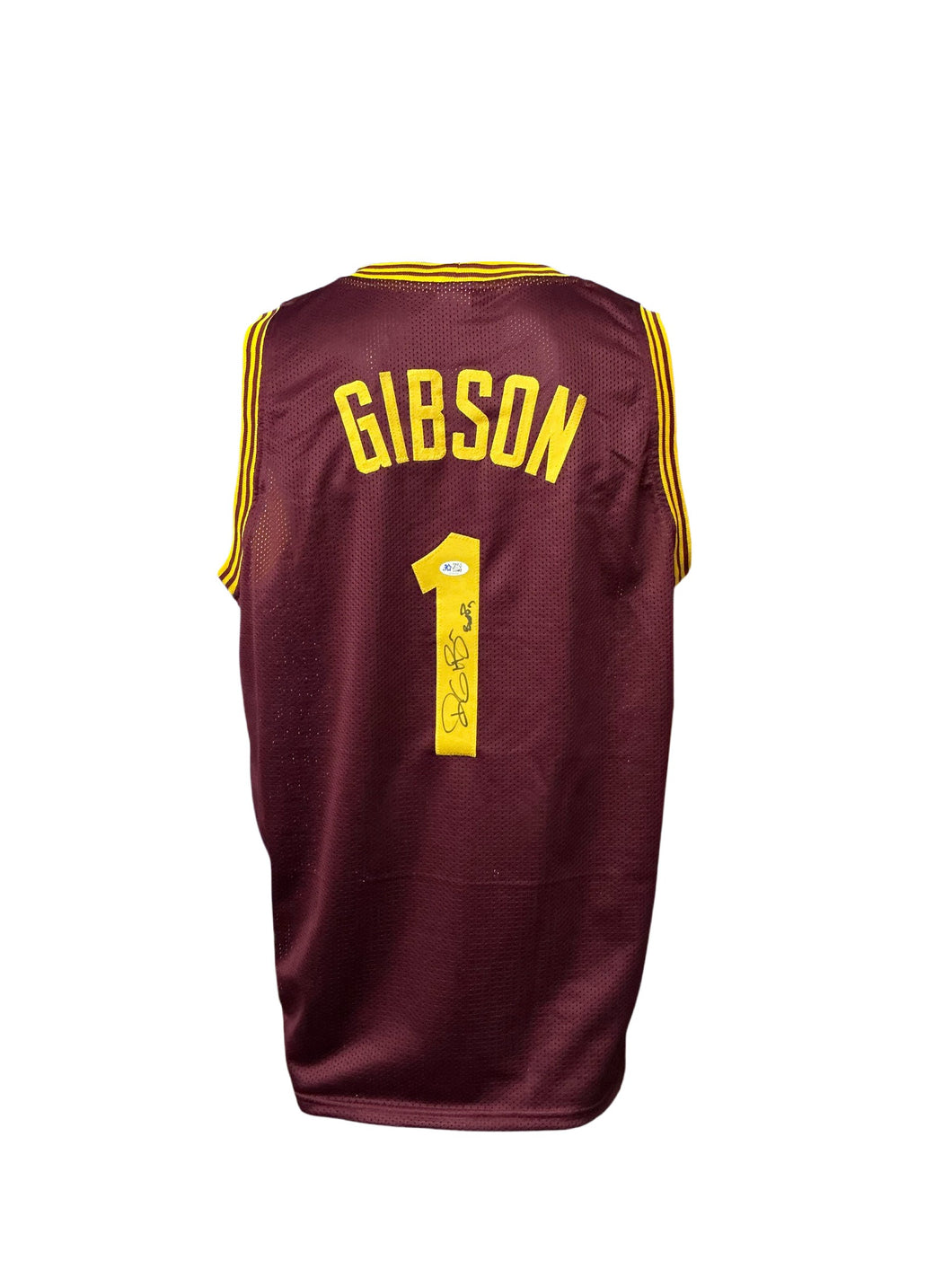 Cleveland Cavaliers Daniel Gibson Hand Signed Autographed Custom Wine Jersey FIVE STAR COA