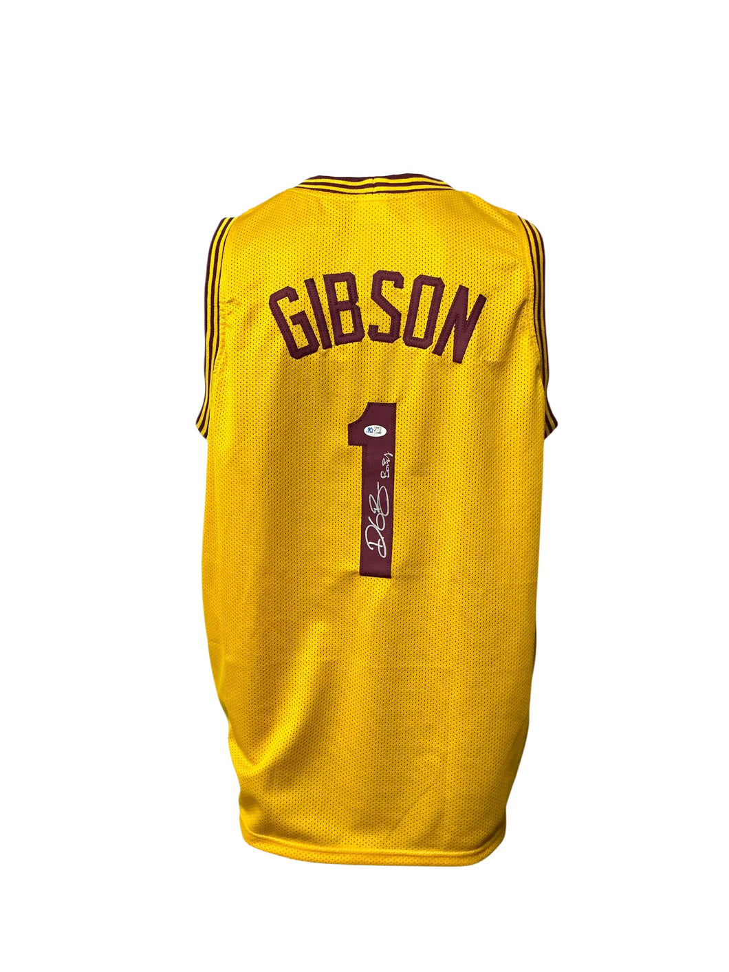 Cleveland Cavaliers Daniel Gibson Hand Signed Autographed Custom Yellow Jersey FIVE STAR COA