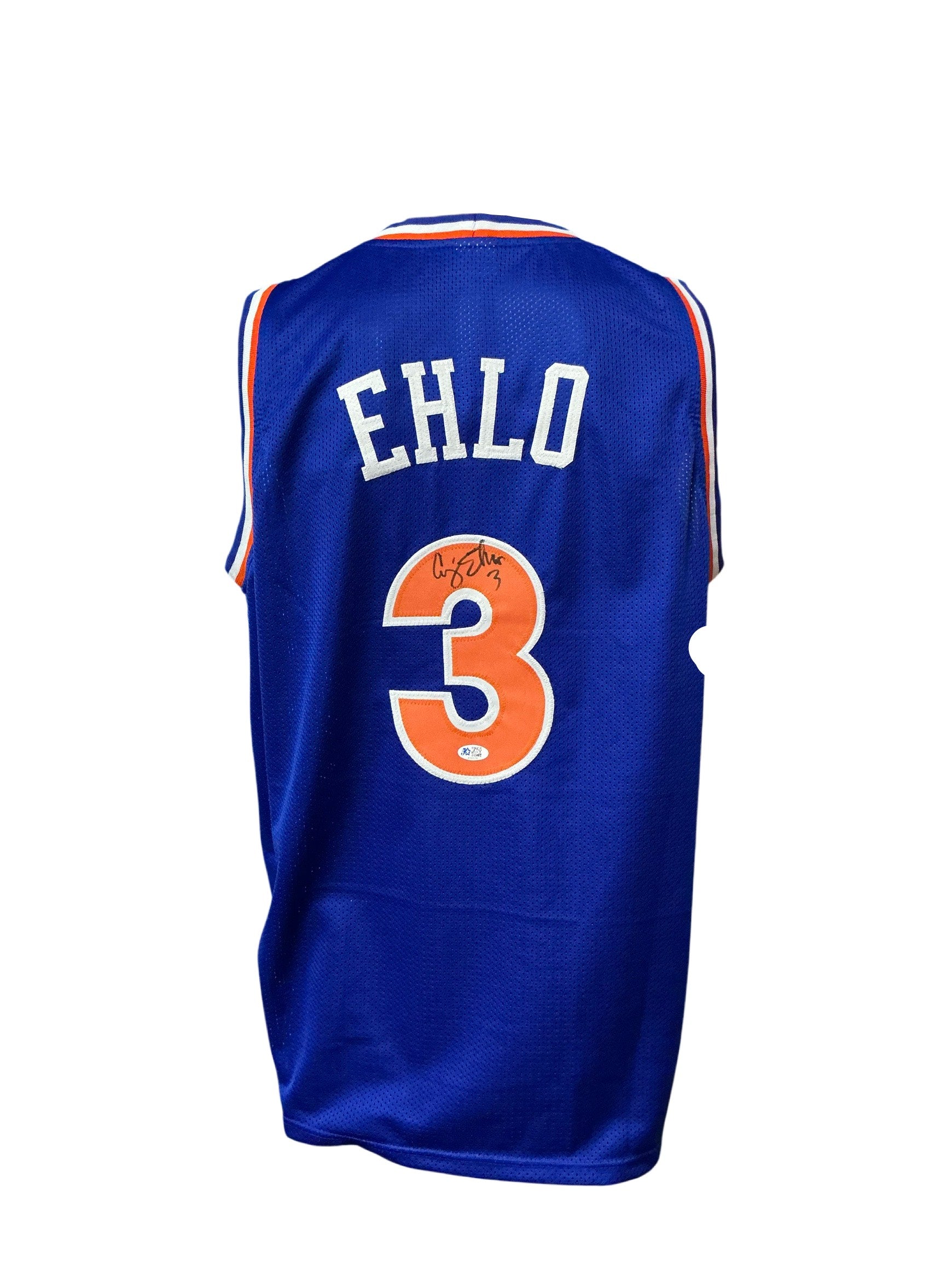 Cleveland Cavaliers Craig Ehlo Hand Signed Autographed Custom Blue Jer ...