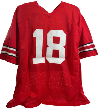 Will Howard Signed Autographed Custom Buckeyes Jersey PROVA COA
