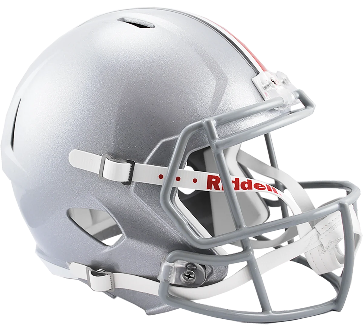 Pre-Sale Jeremiah Smith Hand Signed Autographed Silver Ohio State Buckeyes Replica Speed Full-Size Helmet