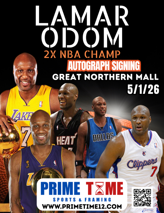 Mail-in or Drop off for Lamar Odom Autograph Signing