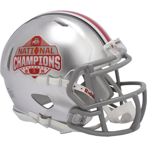 Ohio State Buckeyes Riddell Speed Mini 2024 National Champions Helmet