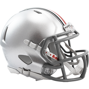 Riddell Ohio State Buckeyes Speed Mini Football Helmet Silver