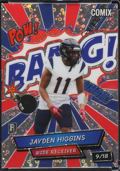Jayden Higgins Signed Autographed Wild Card