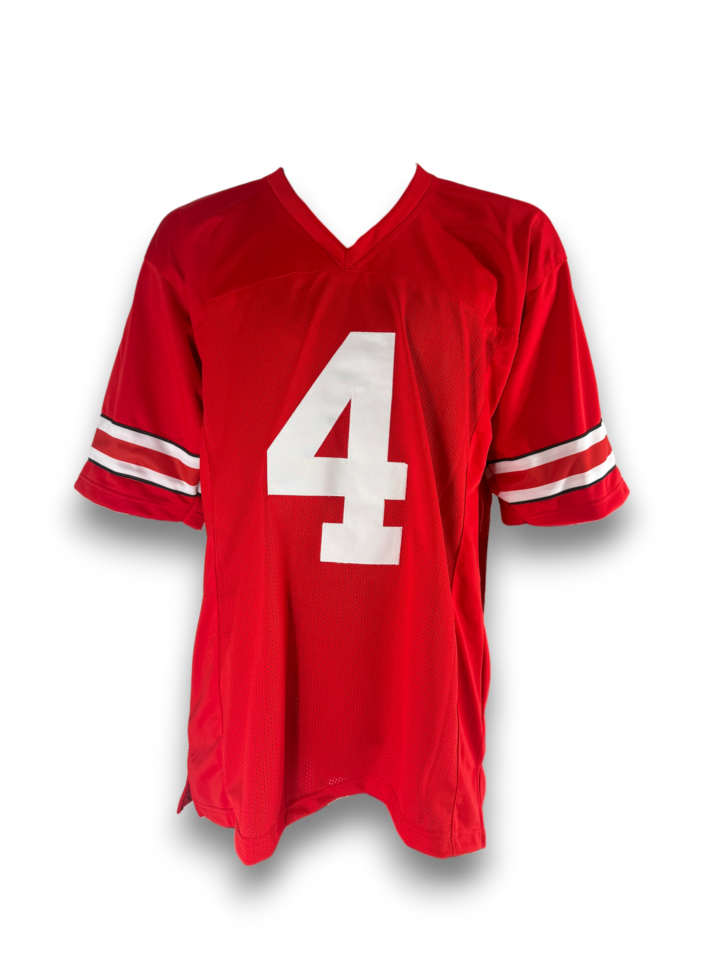 Pre-Sale Jeremiah Smith Hand Signed Autographed Red Custom Jersey Signed in Black