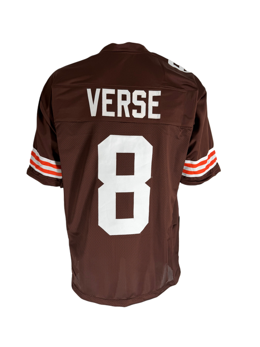 Pre-Sale Jared Verse Hand Signed Autographed Brown Custom Jersey Signed in Black