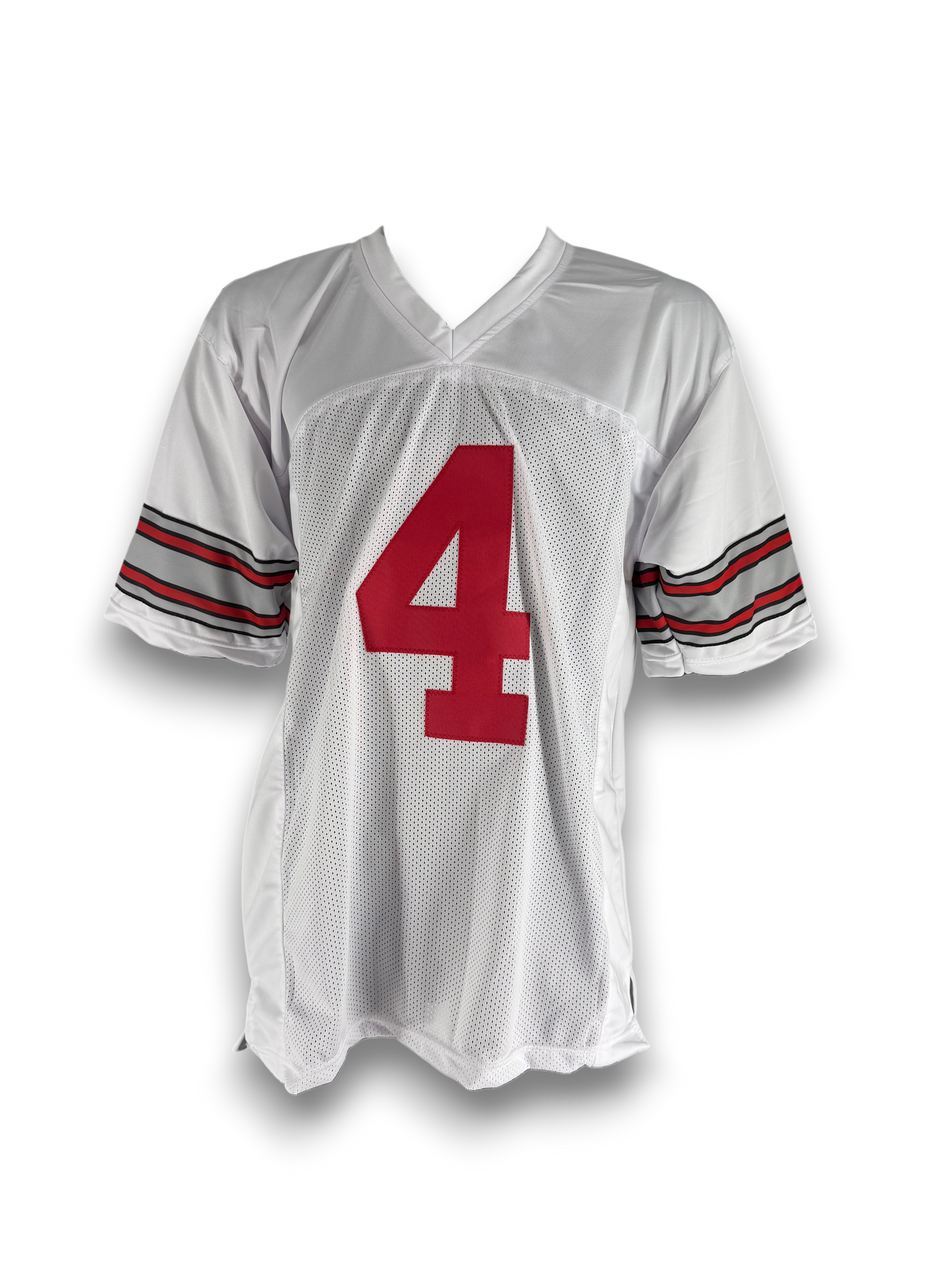 Pre-Sale Jeremiah Smith Hand Signed Autographed White Custom Jersey Signed in Black