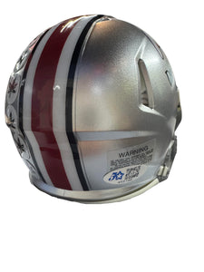 Ohio State Buckeyes Cody Simon Hand Signed Autographed "Def MVP" Inscribed Silver Mini Helmet with COA