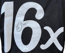 Load image into Gallery viewer, Ric Flair Hand Signed Autographed Custom Black Jersey with Famous Quote JSA COA