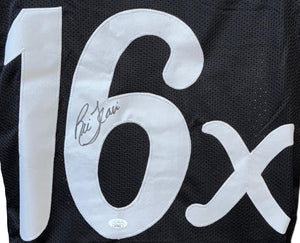 Ric Flair Hand Signed Autographed Custom Black Jersey with Famous Quote JSA COA