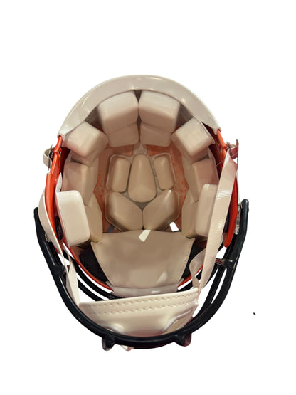 Cincinnati Bengals Joe Burrow Hand Signed Autographed Full Size Speed Authentic Helmet FANATICS COA
