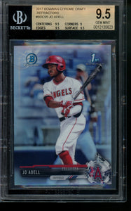 2017 Bowman Draft #BDC-95 Jo Adell Chrome Refractor BGS 9.5 Mint+