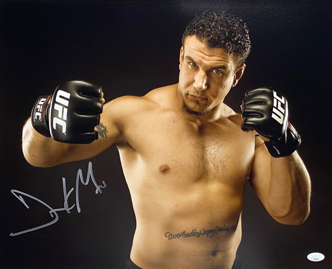Frank Mir UFC MMA Signed 16x20 With JSA COA