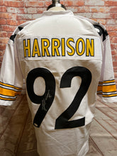 Load image into Gallery viewer, Pittsburgh Steelers James Harrison Signed White Custom Pro Style Jersey with JSA