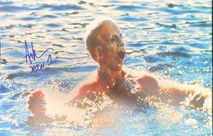 Ari Lehman Signed Friday the 13th 11x17 Drowning Jason 1 Inscr. With JSA COA