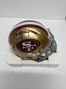 San Francisco 49ers Steve Young Signed Mini Helmet with Radtke Sports COA