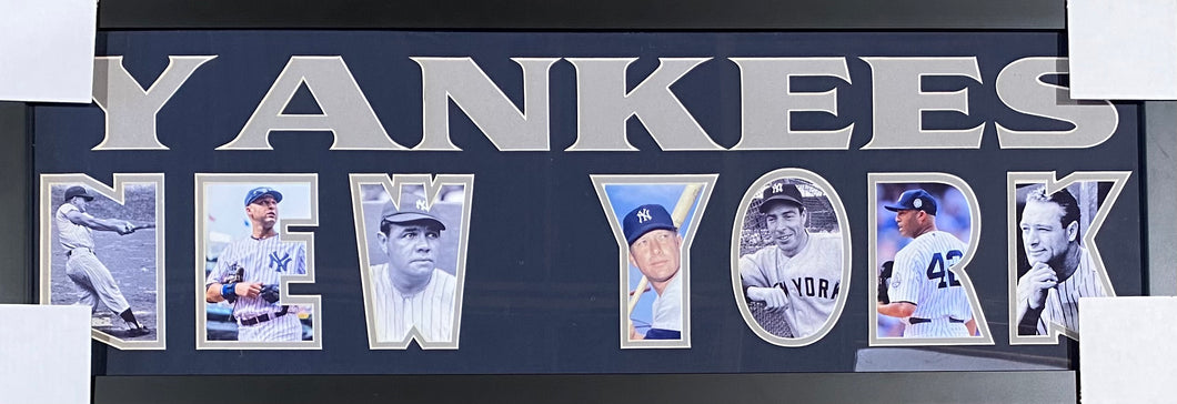 New York Yankees Team Plaque Greats