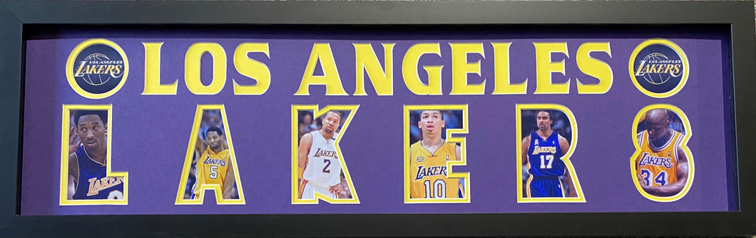 Los Angeles Lakers Team Plaque 2000 Championship