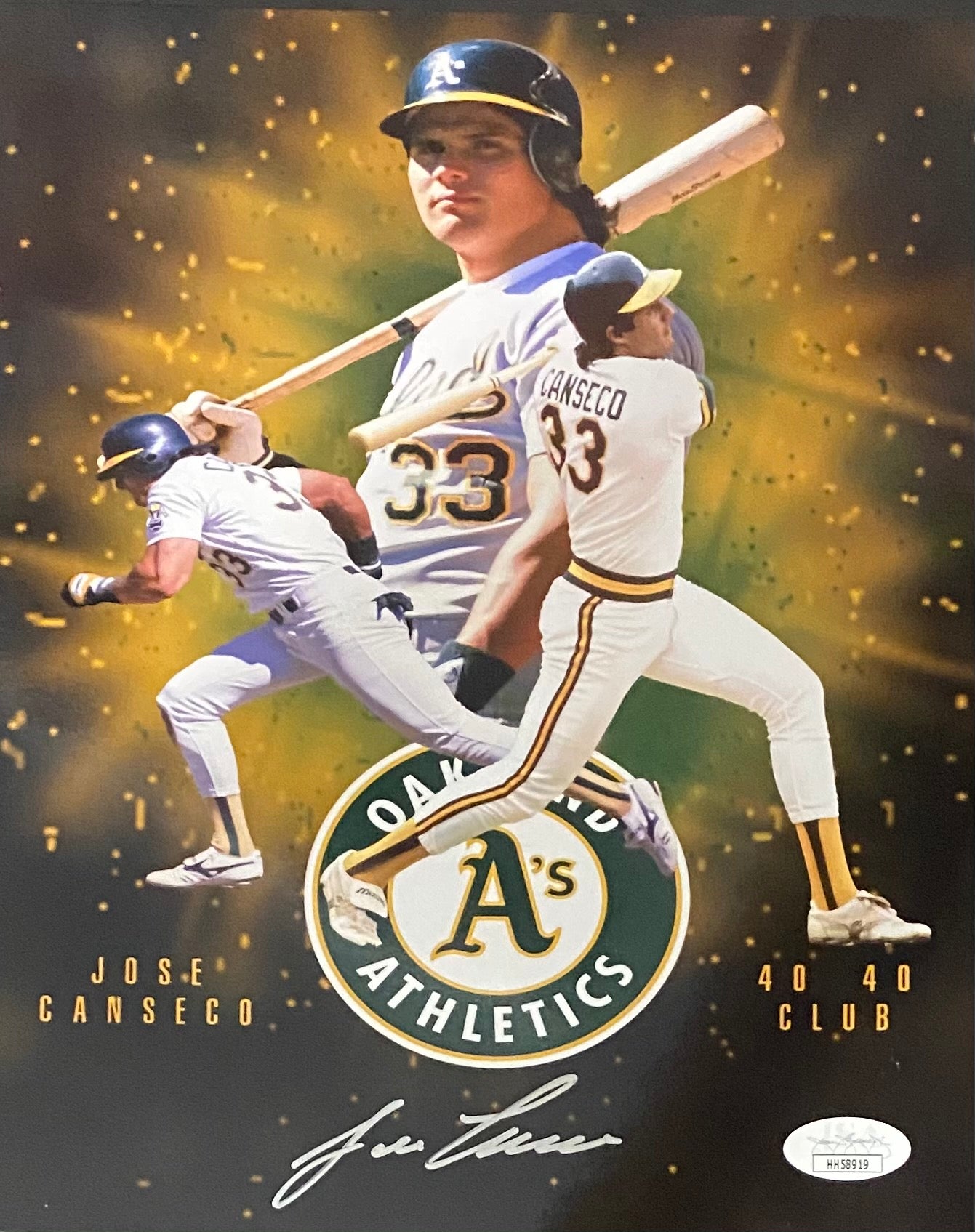 Oakland Athletics Jose Canseco Signed Jersey with JSA COA – Prime Time  Sports