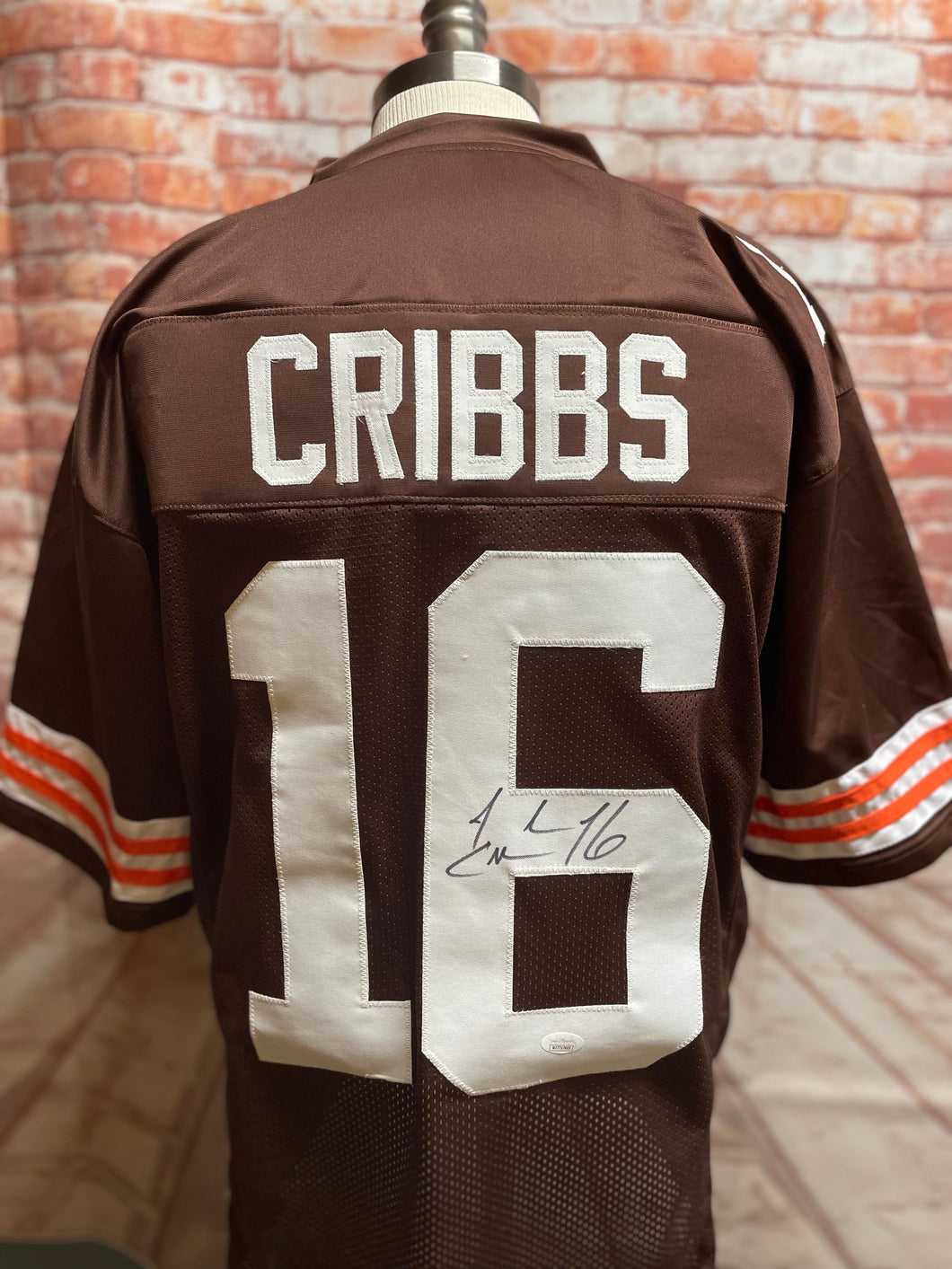 Cleveland Browns Josh Cribbs Signed Custom Jersey JSA COA