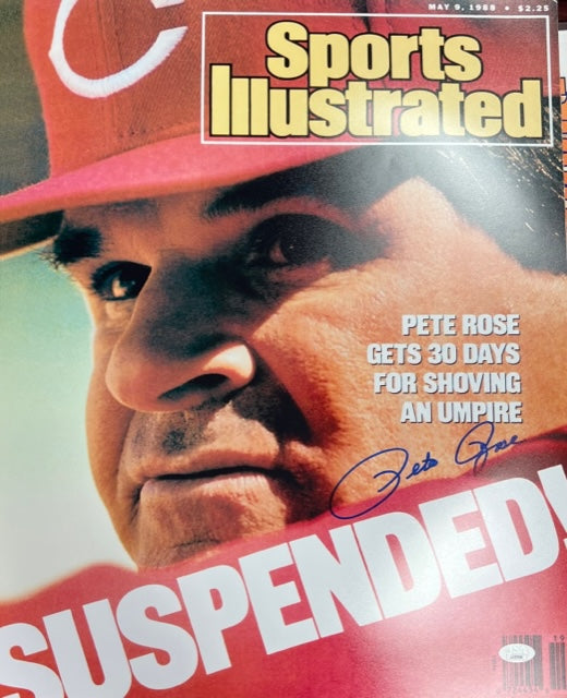 Cincinnati Reds Pete Rose Sports Illustrated Cover Framed Print by