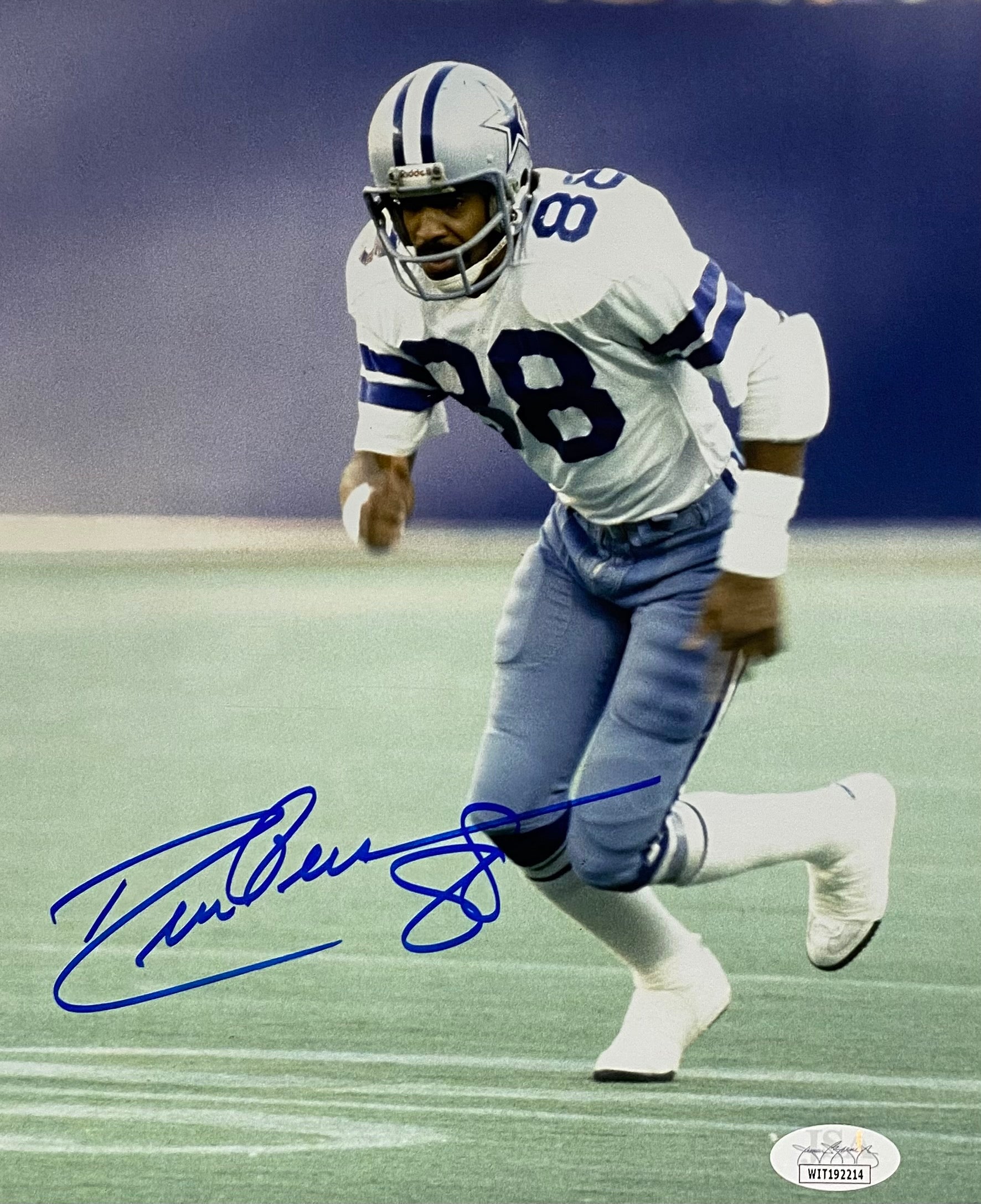 Lids Drew Pearson Dallas Cowboys Fanatics Authentic Autographed 8 x 10  Black & White Spike Photograph