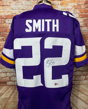 Load image into Gallery viewer, Harrison Smith Minnesota Vikings Signed Custom Purple Jersey With Beckett COA