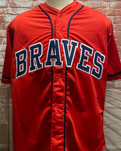 Load image into Gallery viewer, Bryse Wilson Atlanta Braves Signed Red Jersey JSA COA