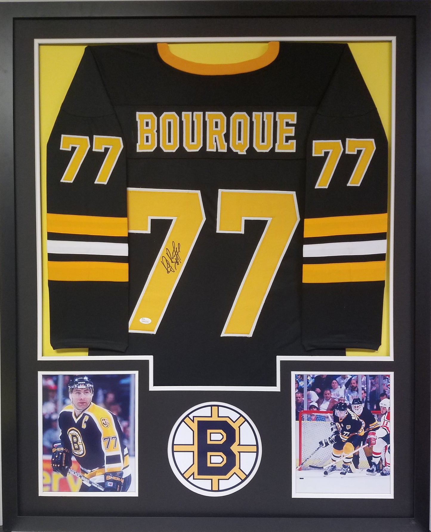 Jersey Framing - Vertical Style with Two 8x10 Pictures