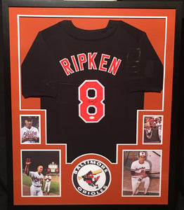 Jersey Framing - Vertical Style with Four 8x10 Pictures